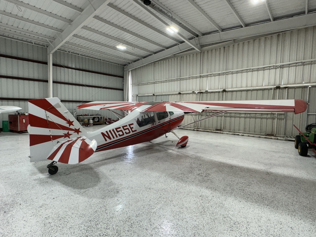 Spin training aircraft N5115X at Coast Aero Ventures